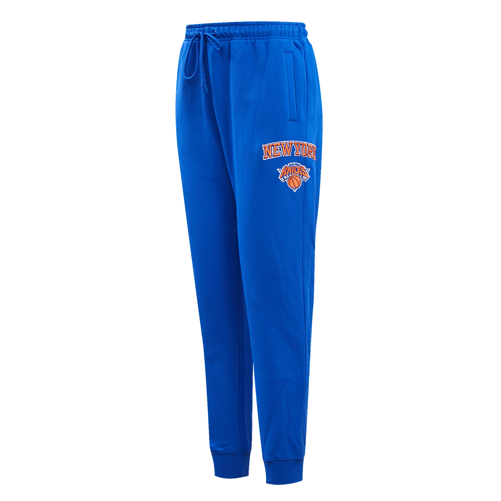 NBA NEW YORK KNICKS CLASSIC PANTALON OUATÉ POUR FEMME (BLEU ROYAL)