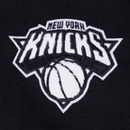 NBA NEW YORK KNICKS WOMEN'S VARSITY JACKET (BLACK/WHITE)