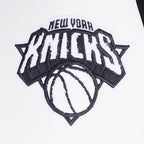 NBA NEW YORK KNICKS WOMEN'S VARSITY JACKET (BLACK/WHITE)