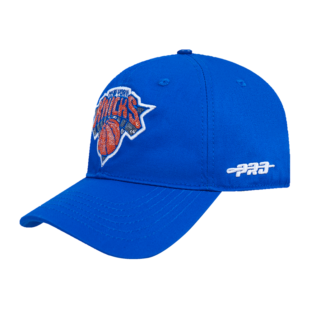 NBA NEW YORK KNICKS GAME DAY CLASSICS WOMEN'S DAD HAT (ROYAL BLUE)