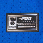 NBA NEW YORK KNICKS CLASSIC T-SHIRT EN FILET À MANCHES COURTES POUR GARÇON ENFANT (BLEU ROYAL/ORANGE)