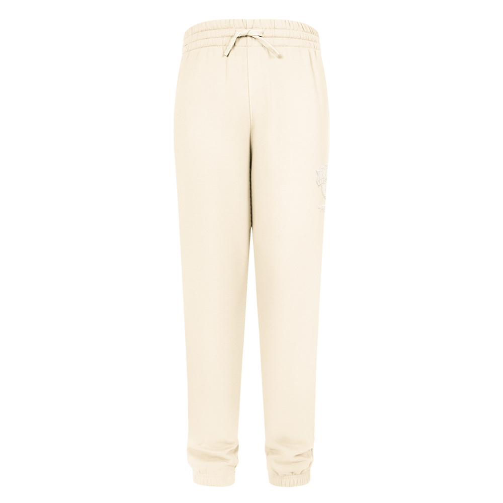 NBA NEW YORK KNICKS NEUTRAL LITTLE BOYS FLC SWEATPANT (EGGSHELL)