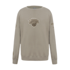 NBA NEW YORK KNICKS NEUTRAL CHANDAIL À COL ROND EN MOLLETON POUR GARÇON ENFANT (TAUPE)