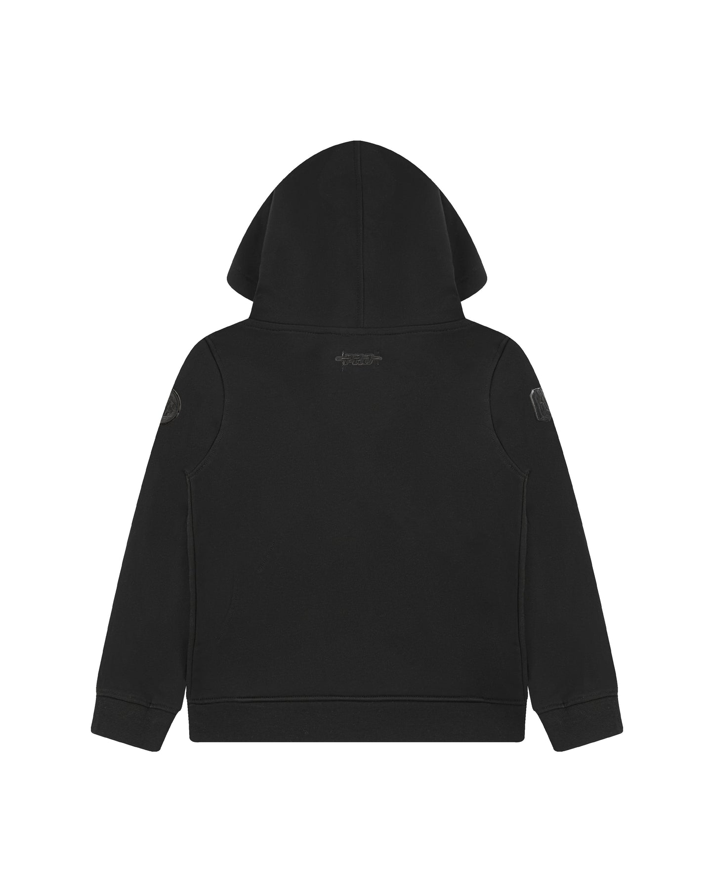 NBA NEW YORK KNICKS TRIPLE BLACK LITTLE BOYS FLEECE PULLOVER HOODIE (BLACK)