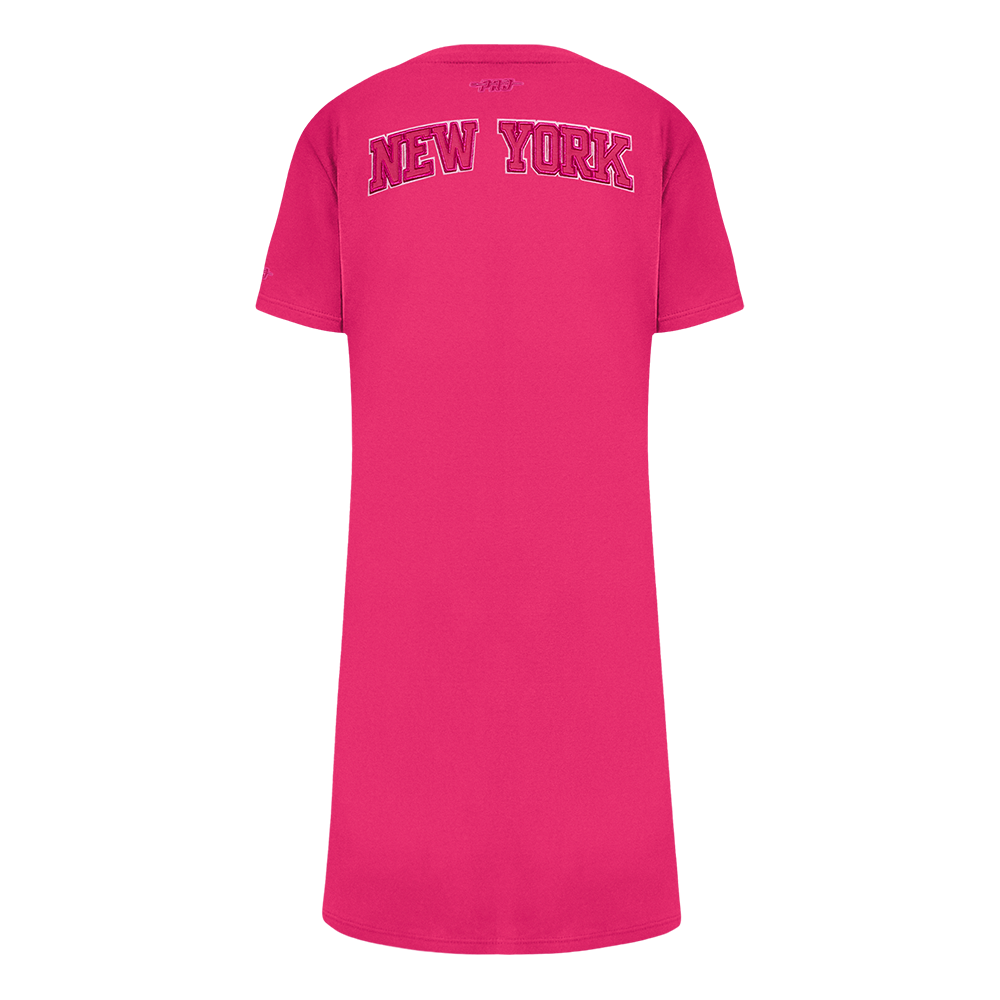 NBA NEW YORK KNICKS ROBE T-SHIRT TRIPLE ROSE POUR FILLE ENFANT (VIOLET BETTERAVE)