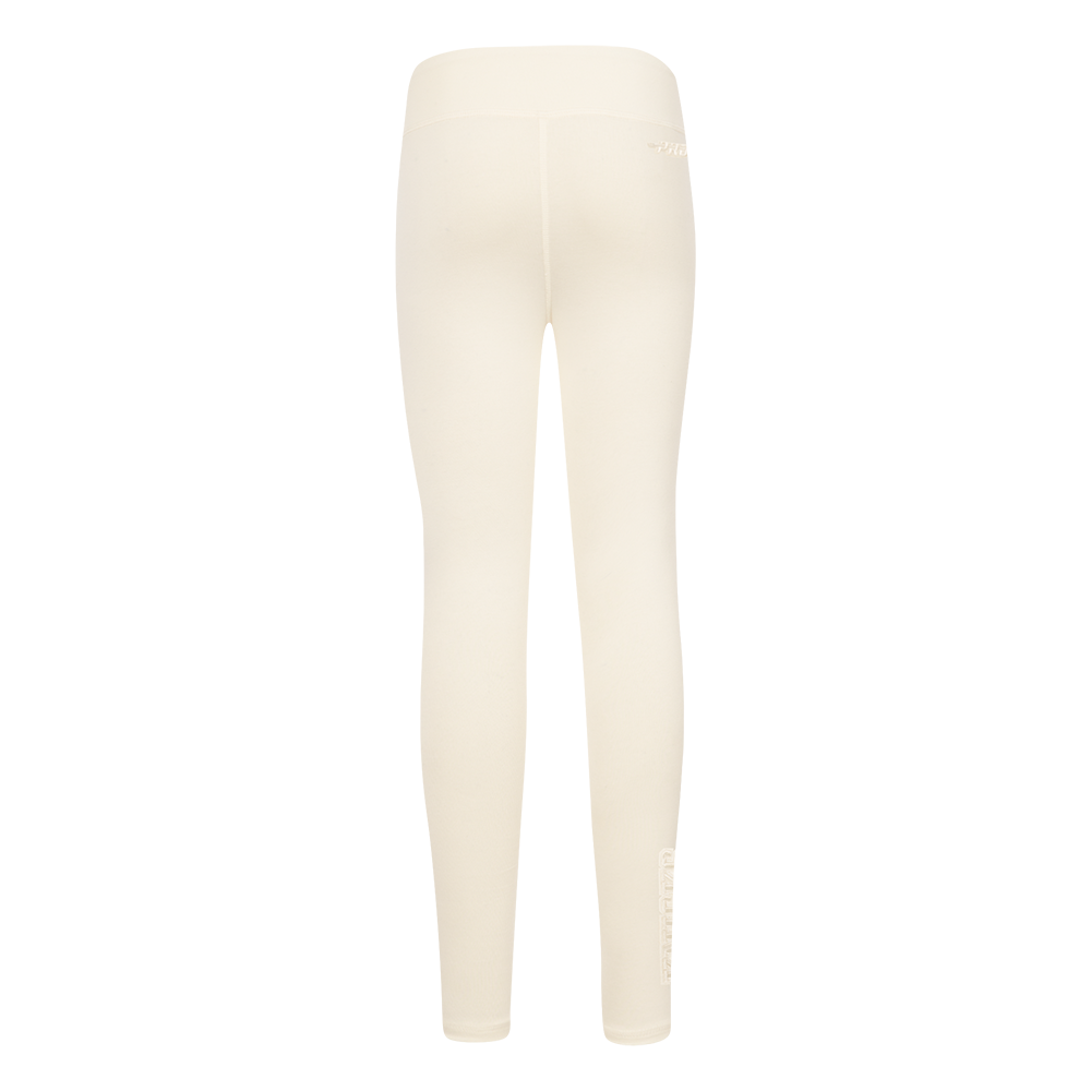 NBA NEW YORK KNICKS NEUTRAL LITTLE GIRL'S LEGGING (EGGSHELL)
