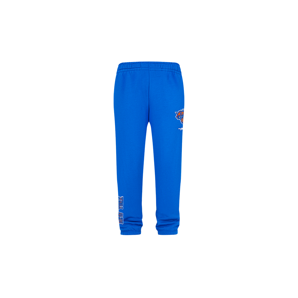 NBA NEW YORK KNICKS CLASSIC TODDLER BOY'S FLC SWEATPANT (ROYAL BLUE)
