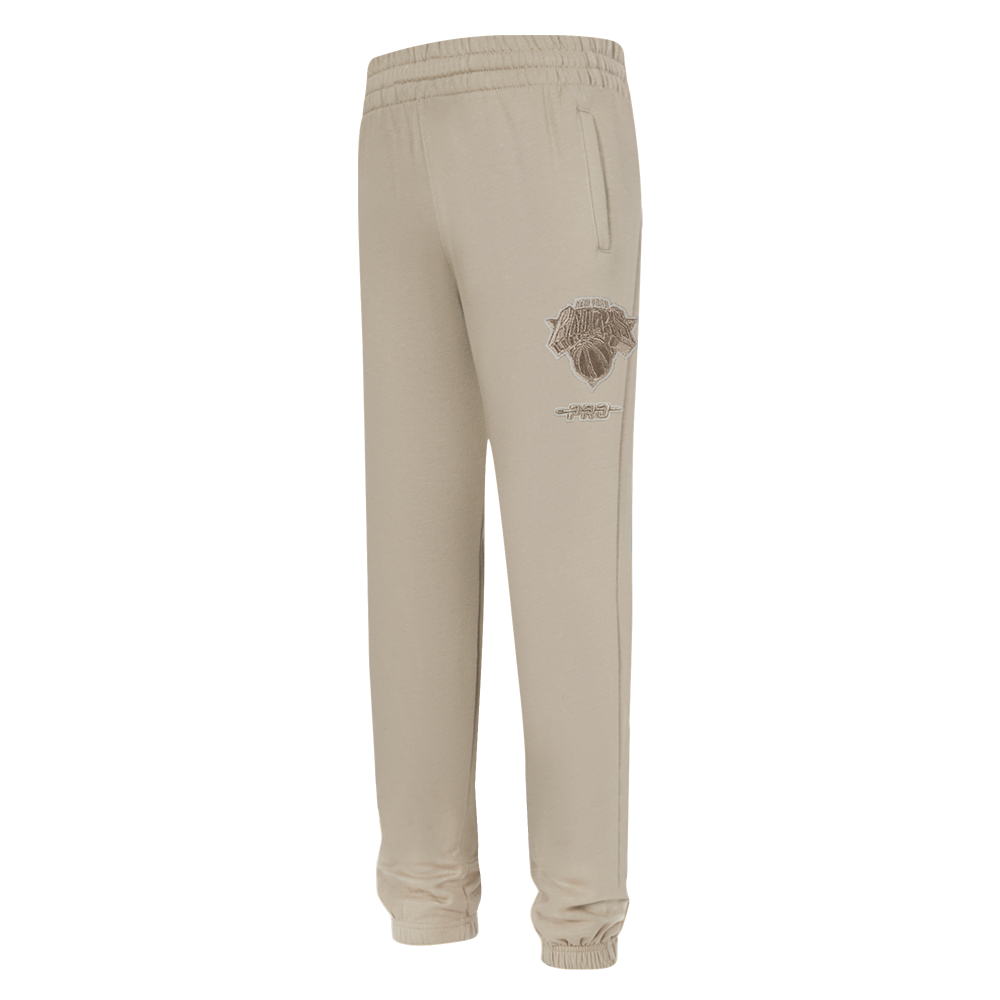 NBA NEW YORK KNICKS NEUTRAL TODDLER BOY'S FLC SWEATPANT (TAUPE)