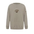 NBA NEW YORK KNICKS NEUTRAL TODDLER BOY'S FLEECE CREWNECK (TAUPE)