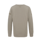 NBA NEW YORK KNICKS NEUTRAL TODDLER BOY'S FLEECE CREWNECK (TAUPE)