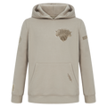 NBA NEW YORK KNICKS NEUTRAL TODDLER BOY'S FLEECE PULLOVER HOODIE (TAUPE)