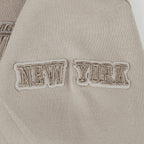 NBA NEW YORK KNICKS NEUTRAL TODDLER BOY'S FLEECE PULLOVER HOODIE (TAUPE)