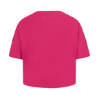 NBA NEW YORK KNICKS TRIPLE PINK TODDLER GIRL'S SHORT SLEEVE BOXY TEE (BEETROOT PURPLE)