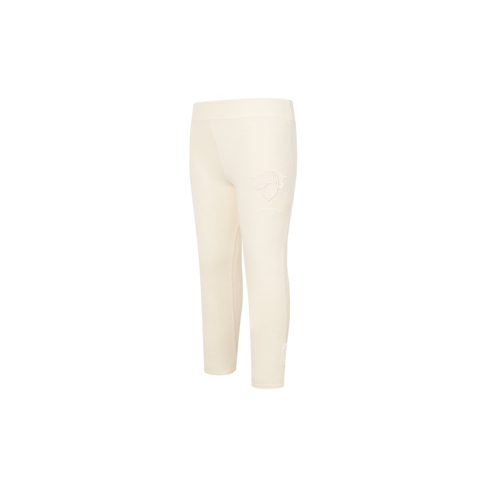 NBA NEW YORK KNICKS NEUTRAL TODDLER GIRL'S LEGGING (EGGSHELL)