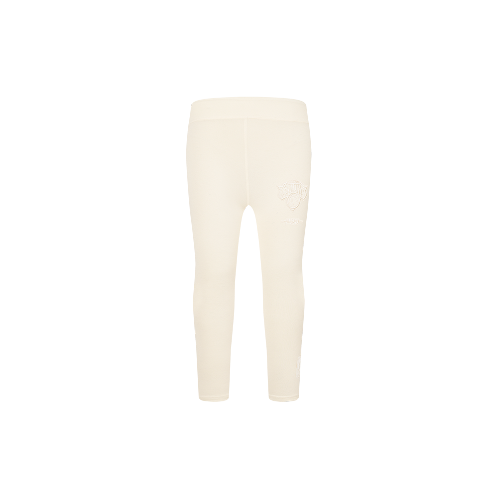 NBA NEW YORK KNICKS NEUTRAL TODDLER GIRLS LEGGING (EGGSHELL)