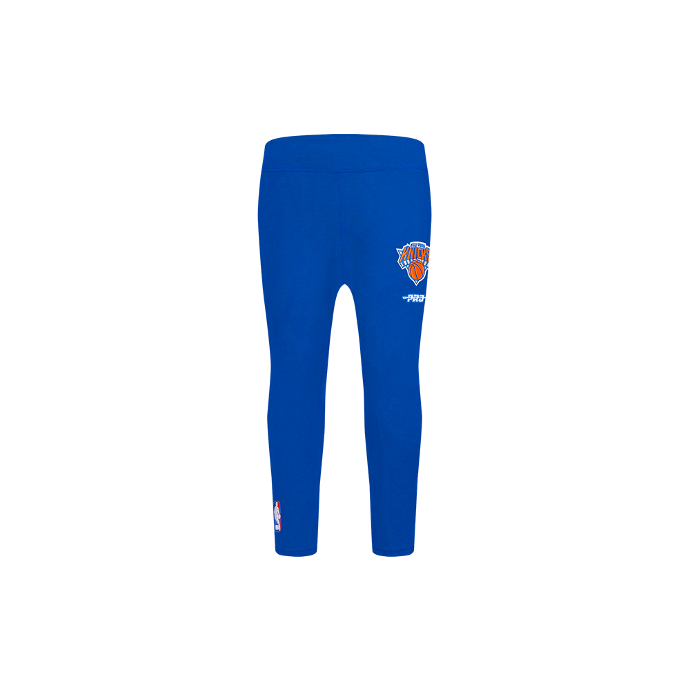 NBA NEW YORK KNICKS RETRO CLASSIC TODDLER GIRL'S LEGGING (ROYAL BLUE)
