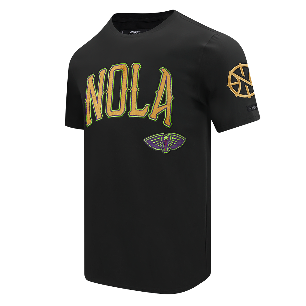 NBA NEW ORLEANS PELICANS CITY EDITION 24-25 MEN'S SJ TEE (BLACK)