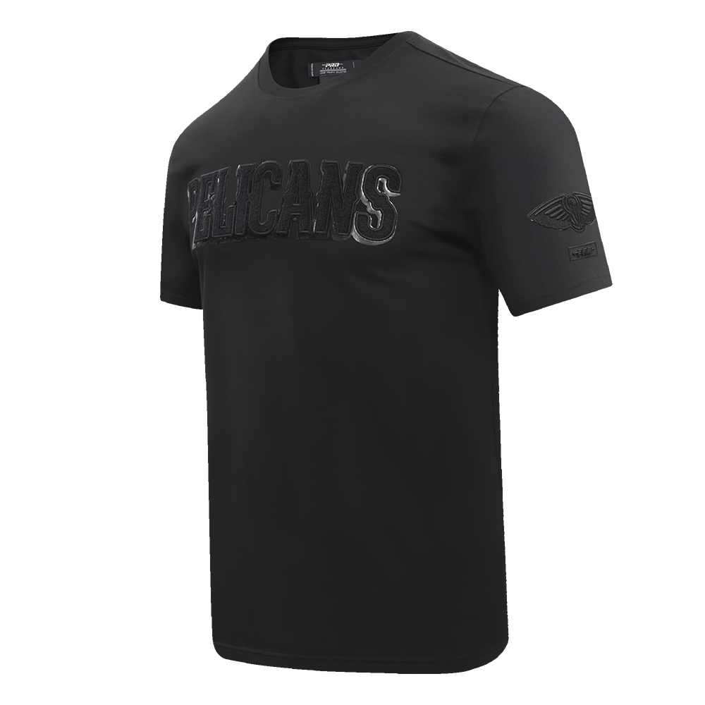 NBA NEW ORLEANS PELICANS TRIPLE BLACK MEN'S TEE (TRIPLE BLACK)