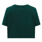NBA NEW ORLEANS PELICANS NEUTRAL SINGLE JERSEY BOXY TEE (FOREST GREEN)