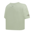 NBA NEW ORLEANS PELICANS NEUTRAL SINGLE JERSEY BOXY TEE (MOSS)