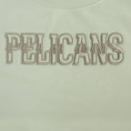 NBA NEW ORLEANS PELICANS NEUTRAL SINGLE JERSEY BOXY TEE (MOSS)