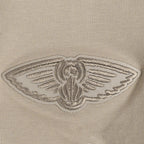 NBA NEW ORLEANS PELICANS NEUTRAL SINGLE JERSEY BOXY TEE (TAUPE)