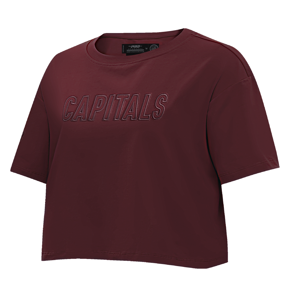 NBA NEW ORLEANS PELICANS NEUTRAL SINGLE JERSEY BOXY TEE (WINE)