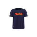 NBA NEW ORLEANS PELICANS CLASSIC T-SHIRT À MANCHES COURTES POUR GARÇON BAMBIN (MARINE MINUIT)