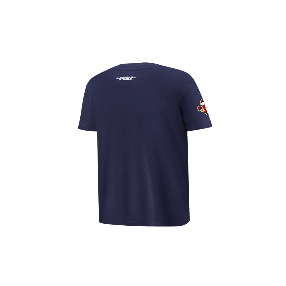NBA NEW ORLEANS PELICANS CLASSIC T-SHIRT À MANCHES COURTES POUR GARÇON BAMBIN (MARINE MINUIT)