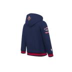 NBA NEW ORLEANS PELICANS RETRO CLASSIC TODDLER BOY'S RIB FLEECE PULLOVER HOODIE (MIDNIGHT NAVY/RED/MIDNIGHT NAVY)