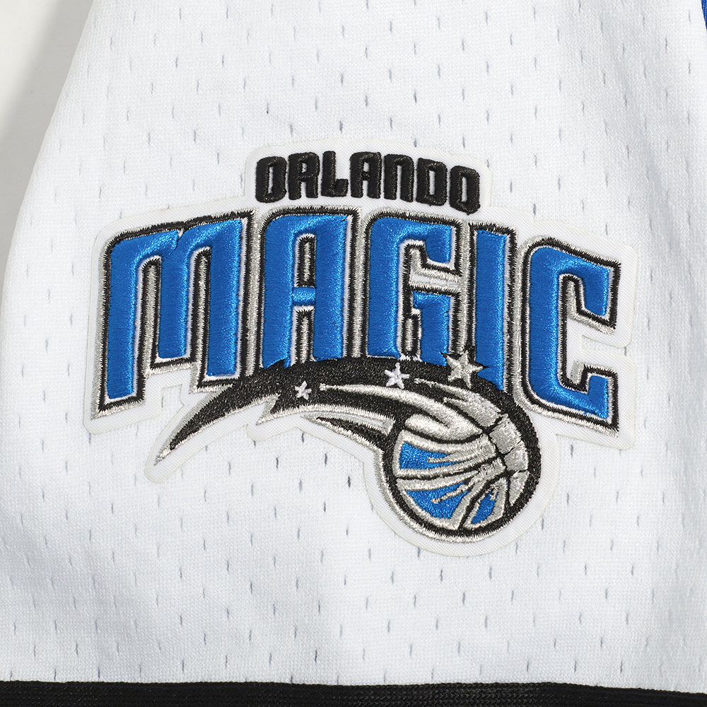 NBA ORLANDO MAGIC MESH CHEMISE BOUTONNÉE (BLANC/NOIR)