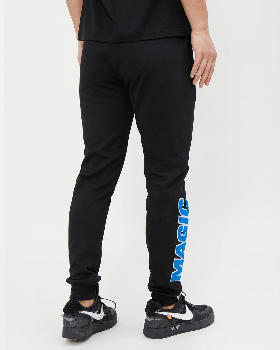 NBA ORLANDO MAGIC CLASSIC CHENILLE MEN'S JOGGER (BLACK)