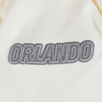 NBA ORLANDO MAGIC REVERSE FRENCH TERRY CHANDAIL À COL ROND EN MOLLETON À ÉPAULES TOMBANTES POUR HOMME (COQUILLE D'ŒUF)
