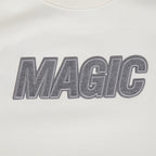 NBA ORLANDO MAGIC REVERSE FRENCH TERRY CHANDAIL À COL ROND EN MOLLETON À ÉPAULES TOMBANTES POUR HOMME (COQUILLE D'ŒUF)