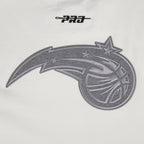NBA ORLANDO MAGIC REVERSE FRENCH TERRY CHANDAIL À COL ROND EN MOLLETON À ÉPAULES TOMBANTES POUR HOMME (COQUILLE D'ŒUF)