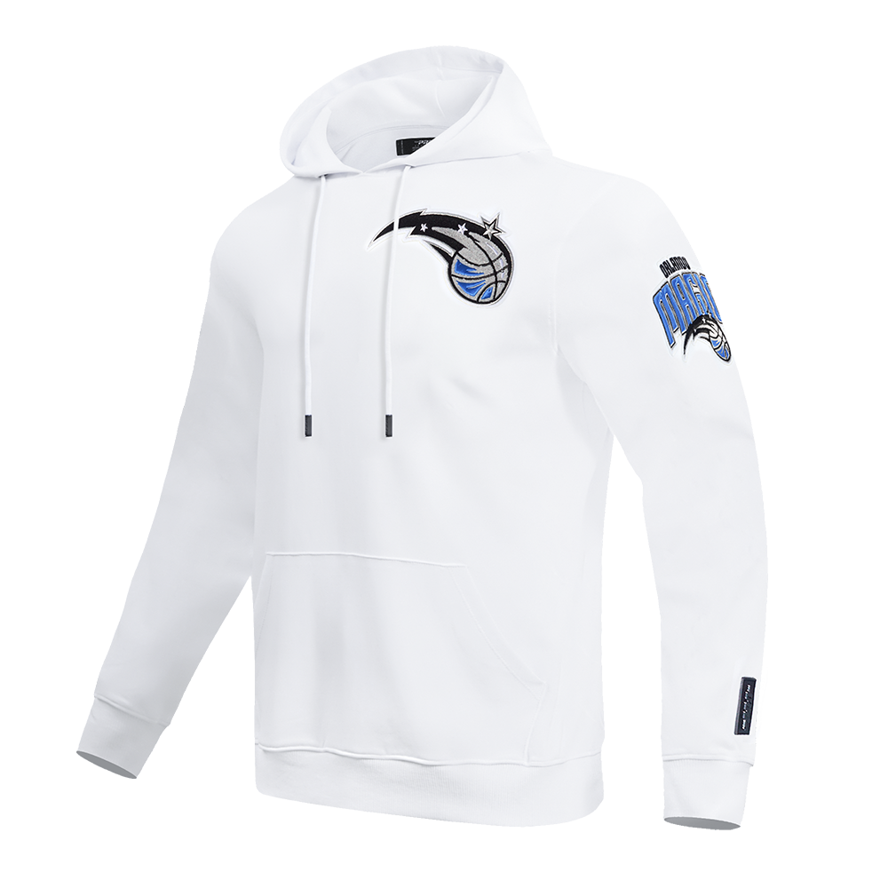 NBA ORLANDO MAGIC CLASSIC CHENILLE MEN'S PULLOVER HOODIE (WHITE)