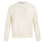 NBA ORLANDO MAGIC NEUTRAL MEN'S  DROP SHOULDER FLC CREWNECK (EGGSHELL)