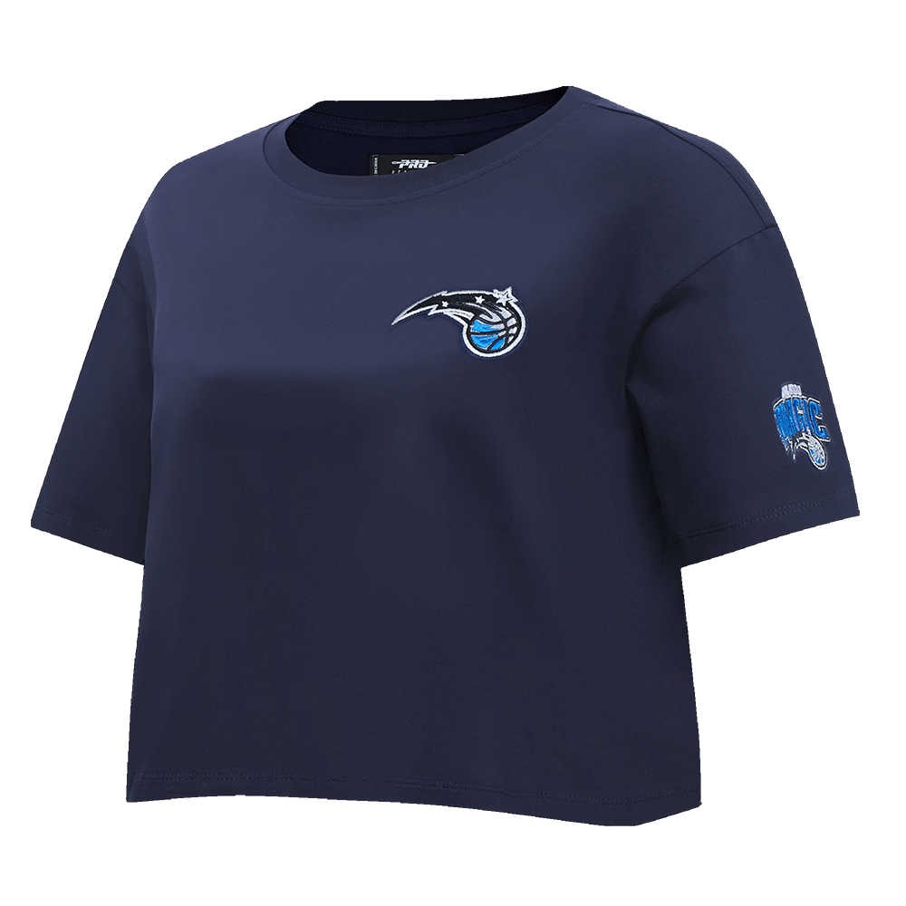 NBA ORLANDO MAGIC CLASSIC WOMEN'S BOXY TEE (MIDNIGHT NAVY)
