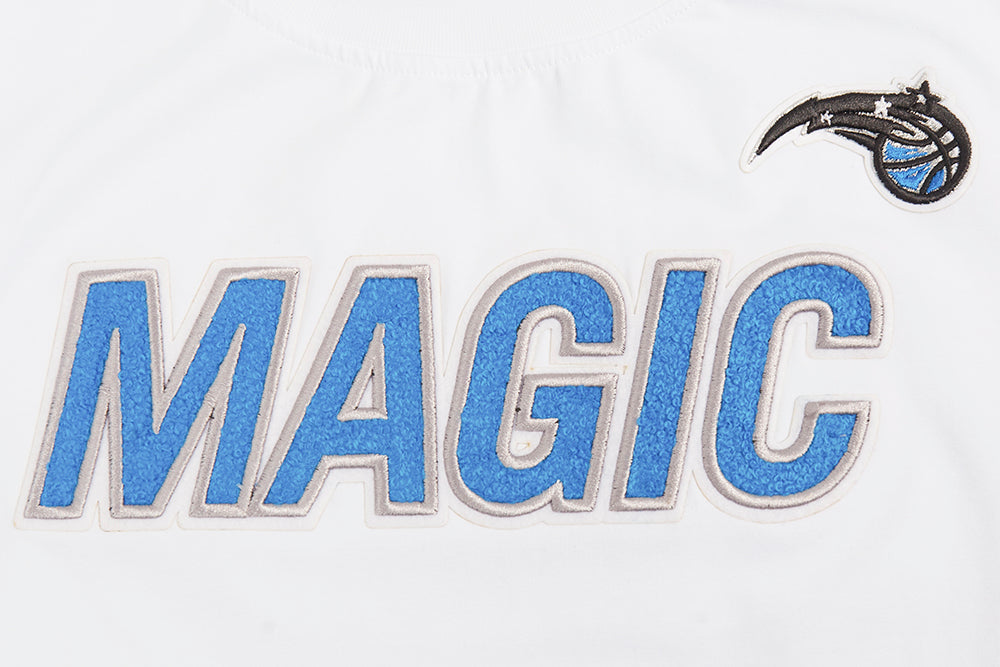 NBA ORLANDO MAGIC CLASSIC SHORT SLEEVE WOMEN'S SLIM FIT TEE (WHITE)
