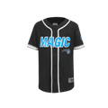 NBA ORLANDO MAGIC CLASSIC CHEMISE BOUTONNÉE EN FILET POUR GARÇON JUNIOR (NOIR/GRIS)