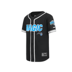 NBA ORLANDO MAGIC CLASSIC CHEMISE BOUTONNÉE EN FILET POUR GARÇON JUNIOR (NOIR/GRIS)