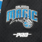 NBA ORLANDO MAGIC CLASSIC CHEMISE BOUTONNÉE EN FILET POUR GARÇON JUNIOR (NOIR/GRIS)