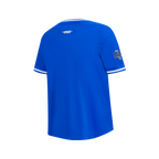 NBA ORLANDO MAGIC CLASSIC T-SHIRT CÔTELÉ RAYÉ À MANCHES COURTES POUR GARÇON JUNIOR (BLEU ROYAL)