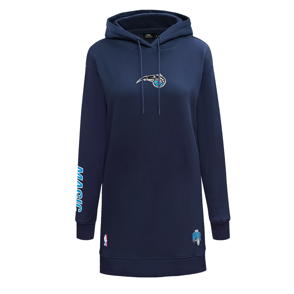 NBA ORLANDO MAGIC CLASSIC WOMEN'S HOODIE DRESS (MIDNIGHT NAVY)
