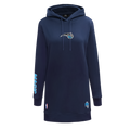 NBA ORLANDO MAGIC CLASSIC WOMEN'S HOODIE DRESS (MIDNIGHT NAVY)
