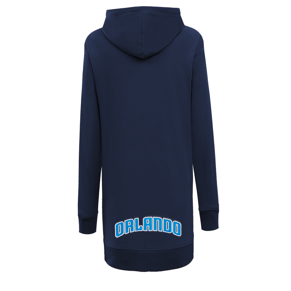 NBA ORLANDO MAGIC CLASSIC WOMEN'S HOODIE DRESS (MIDNIGHT NAVY)