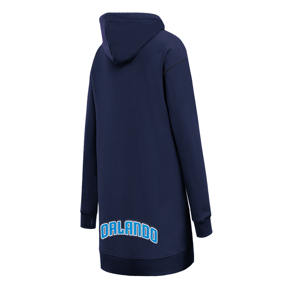 NBA ORLANDO MAGIC CLASSIC WOMEN'S HOODIE DRESS (MIDNIGHT NAVY)