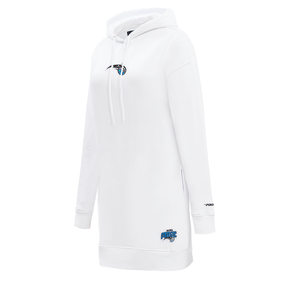 NBA ORLANDO MAGIC CLASSIC WOMEN'S HOODIE DRESS (WHITE)