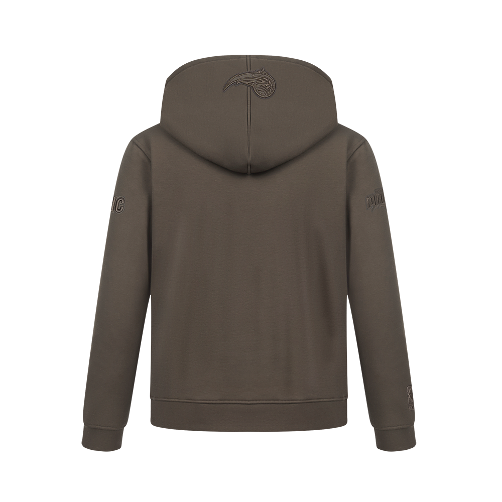 NBA ORLANDO MAGIC NEUTRAL BIG BOY'S FLC PO HOODIE (DARK TAUPE)