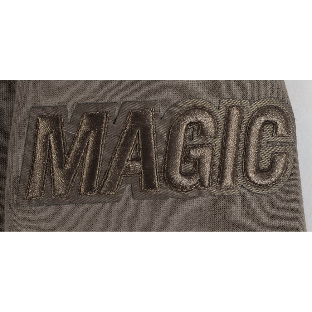 NBA ORLANDO MAGIC NEUTRAL BIG BOY'S FLC PO HOODIE (DARK TAUPE)